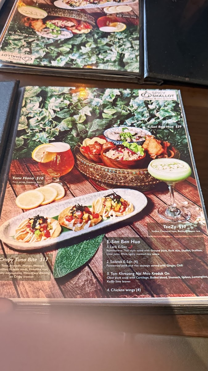 Spicy Shallot Menu - Image 3